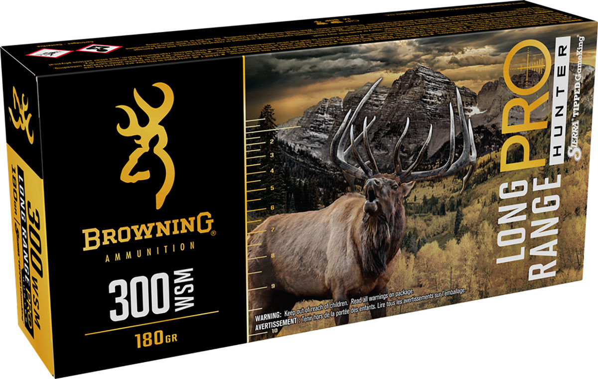 Browning Long Range Pro .300 WSM 180 gr PolyTip ammo