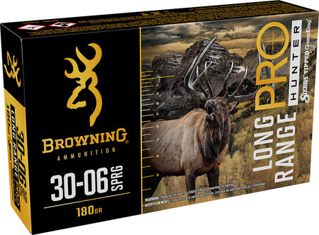 Browning Long Range Pro .30-06 Springfield 180 gr PolyTip ammo