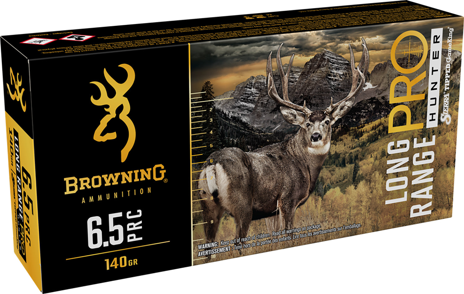Browning Long Range Pro 6.5 PRC 130 gr PolyTip ammo