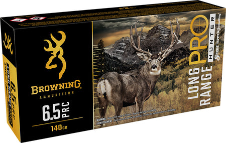 Browning Long Range Pro 6.5 PRC 130 gr PolyTip ammo