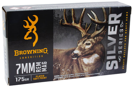 Browning Silver 7mm Remington Mag 175 gr JSP ammo