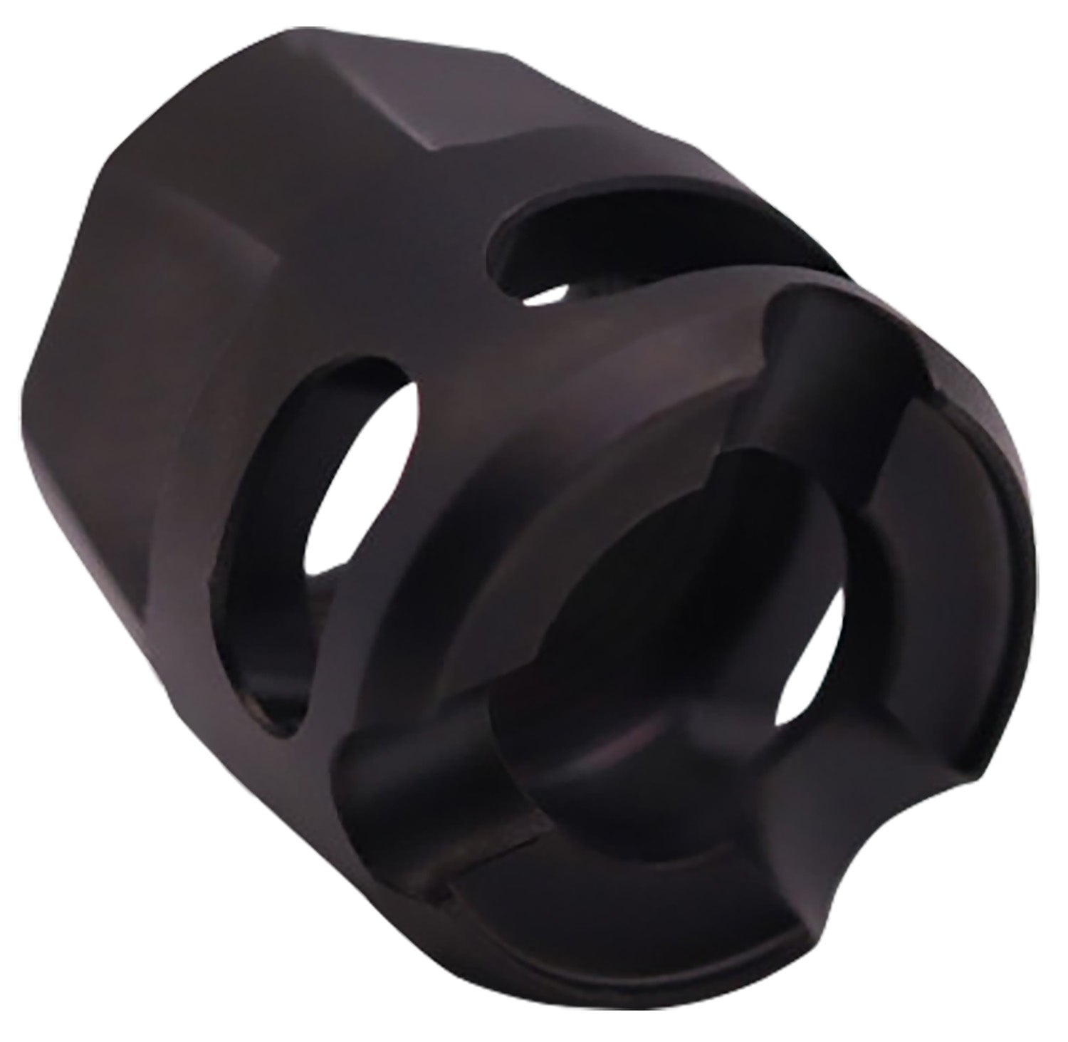 True Precision Y-Type Micro Compensator Black DLC 416R Stainless 1/2x28 9mm/380 ACP