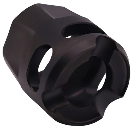 True Precision Y-Type Micro Compensator Black DLC 416R Stainless 1/2x28 9mm/380 ACP
