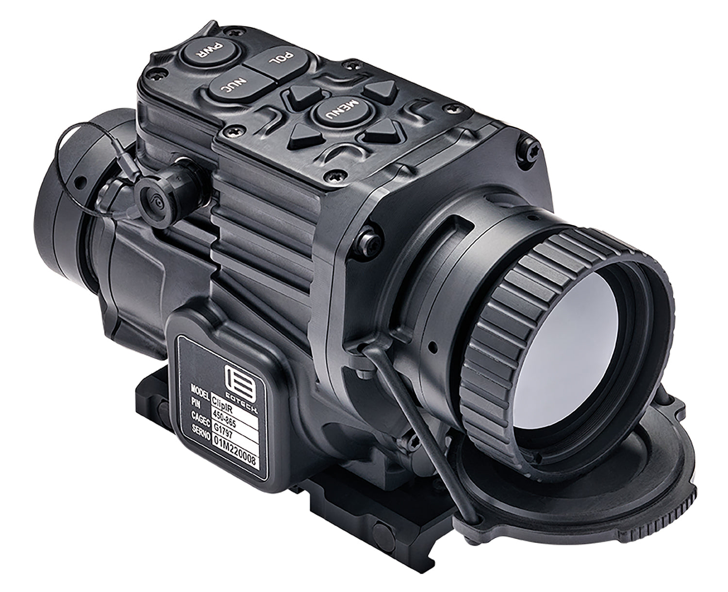 Eotech MK2 ClipIR-MR Thermal Clip-On/Handheld/Mountable Black 1-8x Multiple Reticle