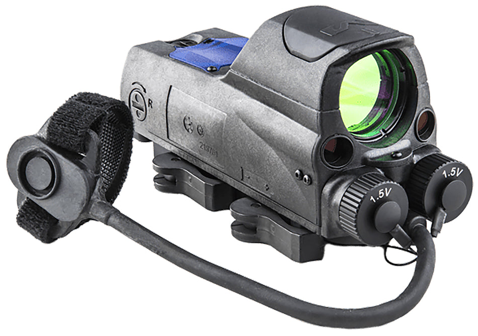 Meprolight MOR PRO Black 1x 30mm 4.3 MOA Red Dot with Green and IR Laser