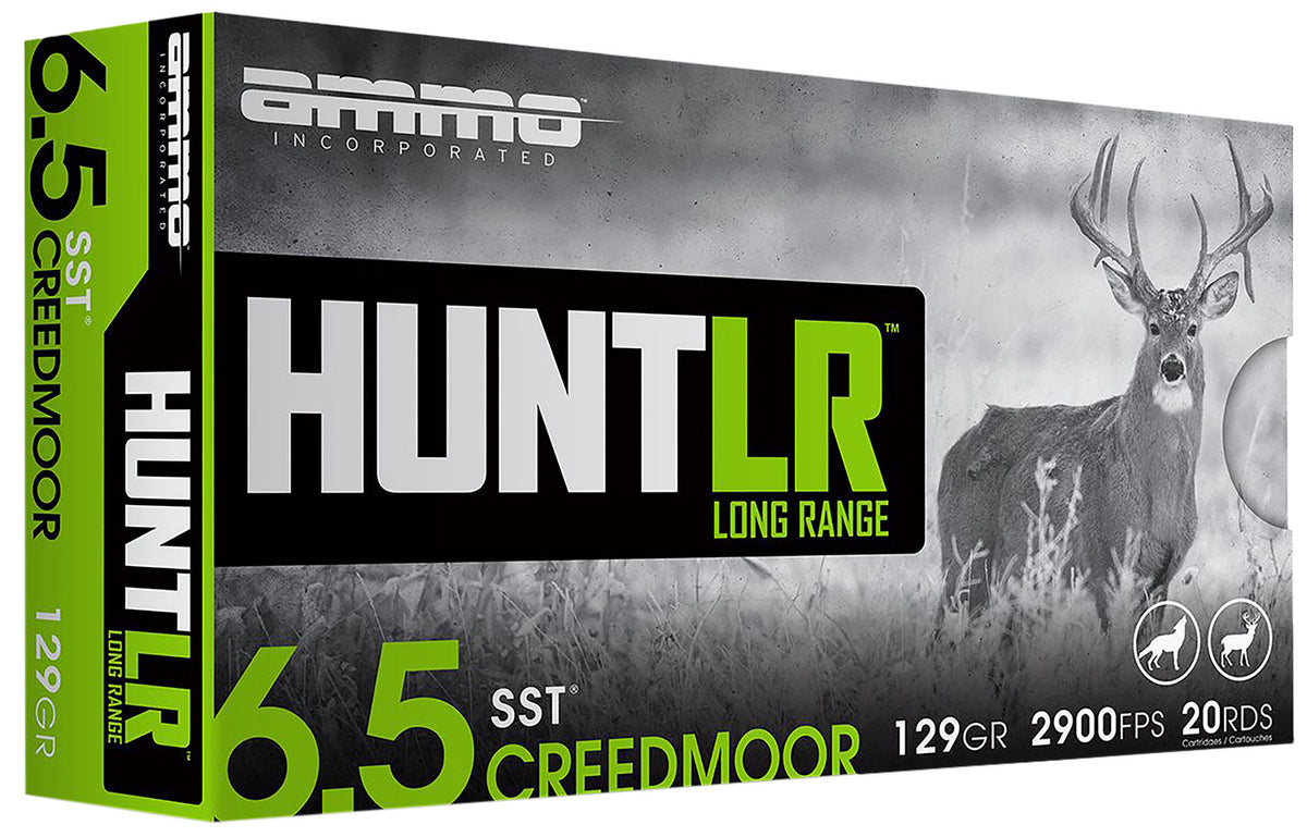 Ammo Inc 65CM129SSTA20 Hunt Super Shock Tip SST 129 Grain 6.5mm Creedmoor
