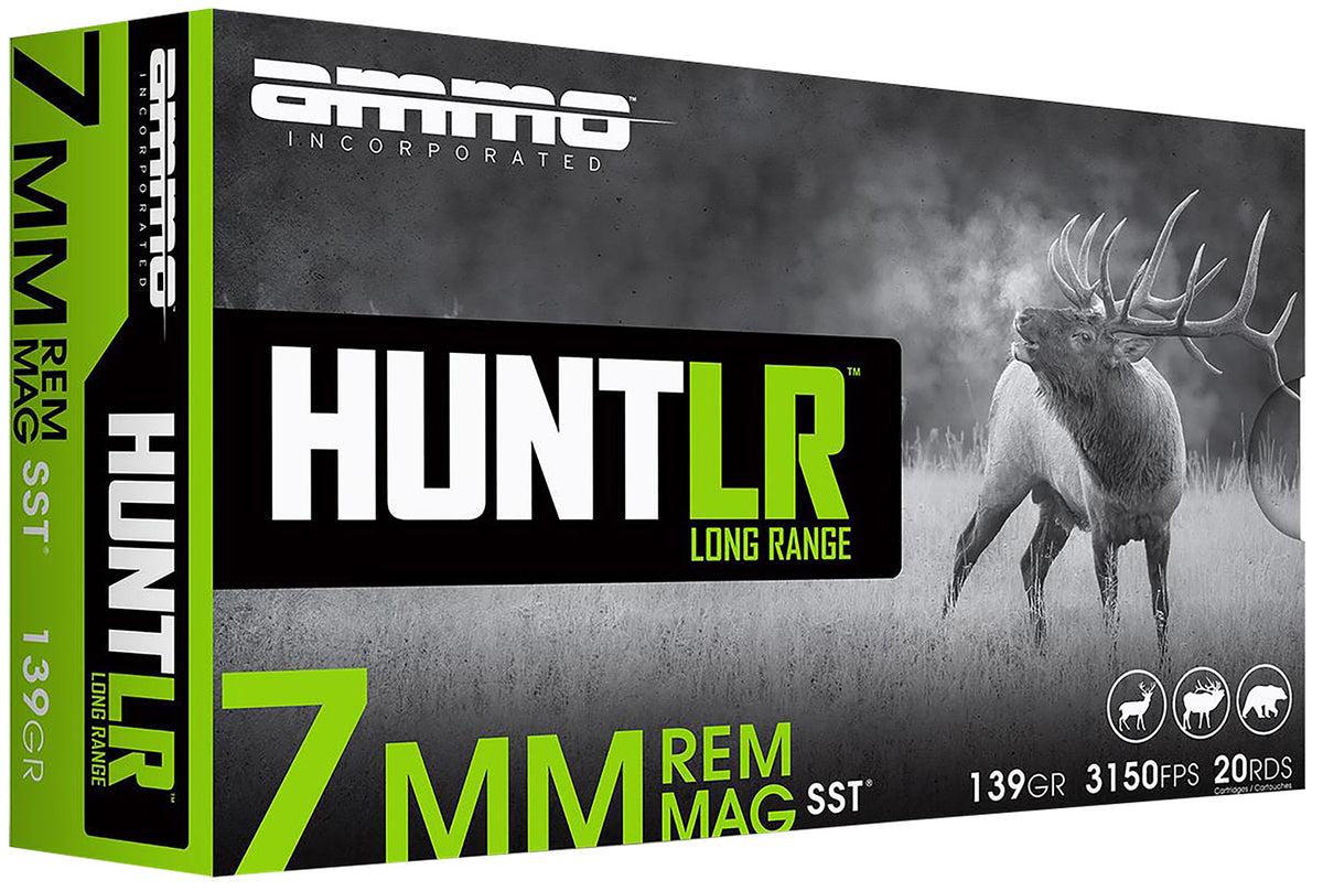 Ammo Inc 7MM139SSTA20 Hunt Super Shock Tip SST 139 Grain 7mm Remington Mag