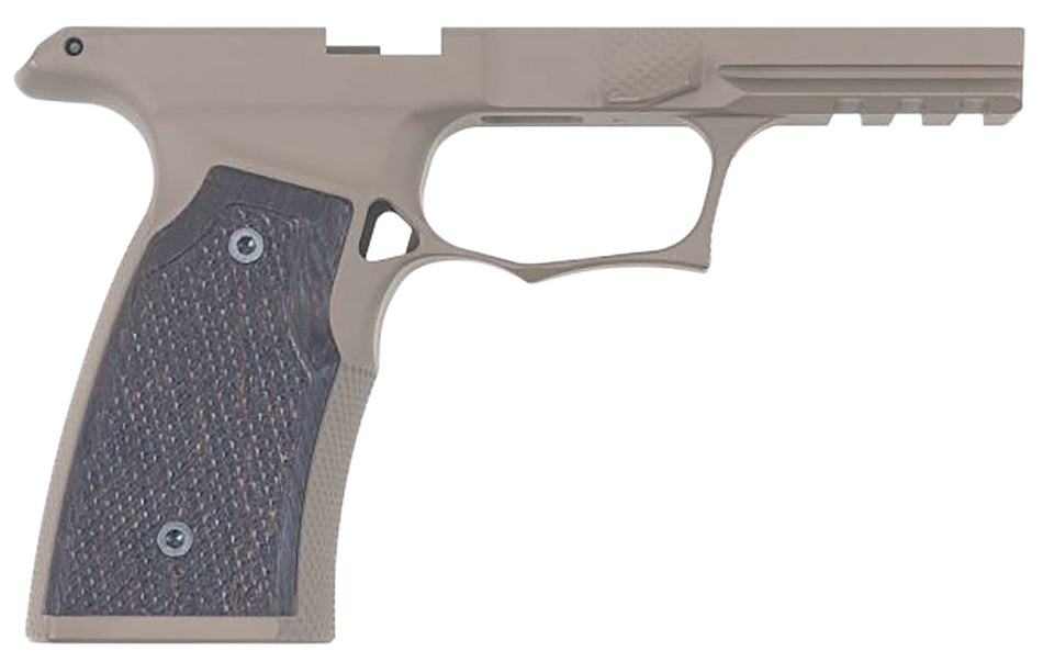 Sharps Bros SBGM06-G2 P365-XMACRO Flat Dark Earth 7075-T6 Aluminum Grip Module