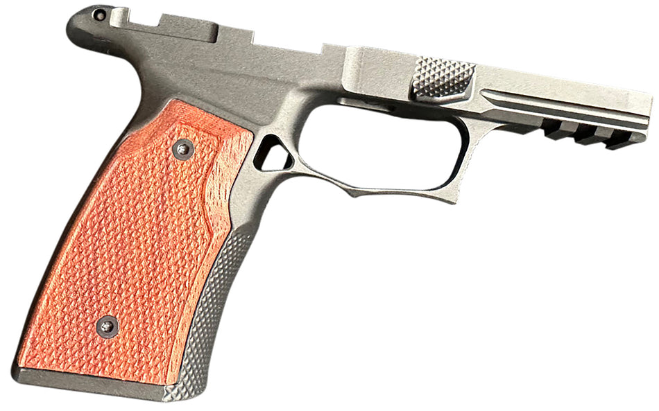 Sharps Bros SBGM07-G2 P365-XMACRO Black with Cherry Aluminum Grip Module Sig P365