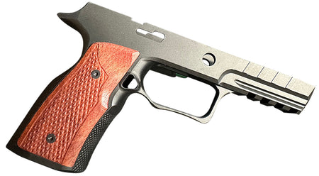Sharps Bros SBGM09 Grip Module Black with Cherry 7075-T6 Aluminum Fits Sig P320