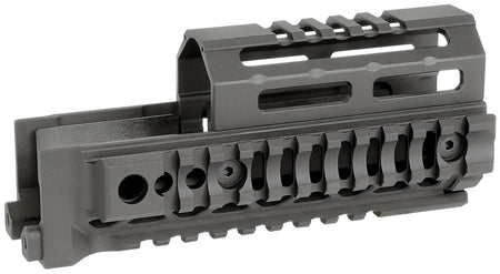 Midwest Industries MIAKALPHAQR6 AK Alpha Drop-In Handguard Black 6061 Aluminum AK-47/AK-74 6"