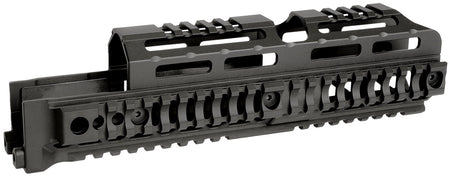 Midwest Industries MIAKALPHAQR10 AK Alpha Drop-In Handguard Black 6061 Aluminum AK-47/AK-74 10"