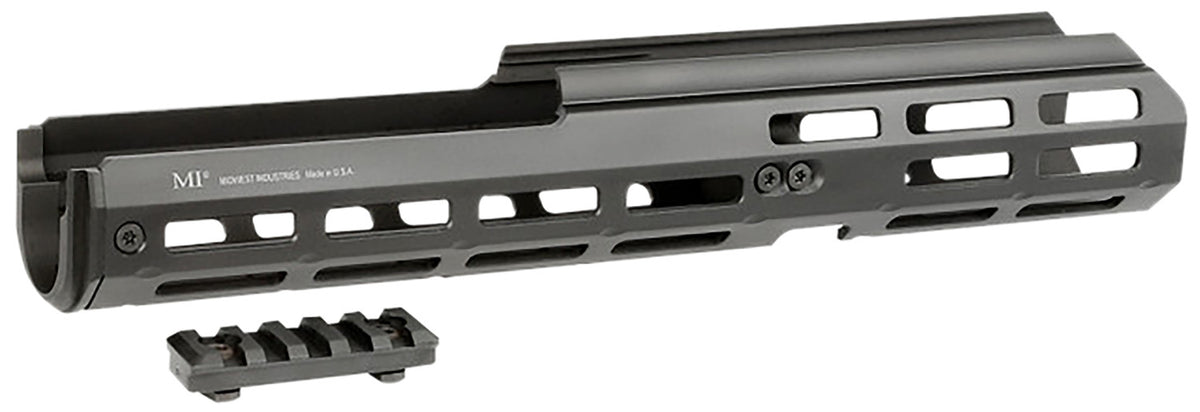 Midwest Industries MIBENM4HG M4 Benelli Compatible Handguard Black Hardcoat Anodized 6061 Aluminum 12"