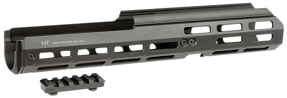 Midwest Industries MIBENM4HG M4 Benelli Compatible Handguard Black Hardcoat Anodized 6061 Aluminum 12"