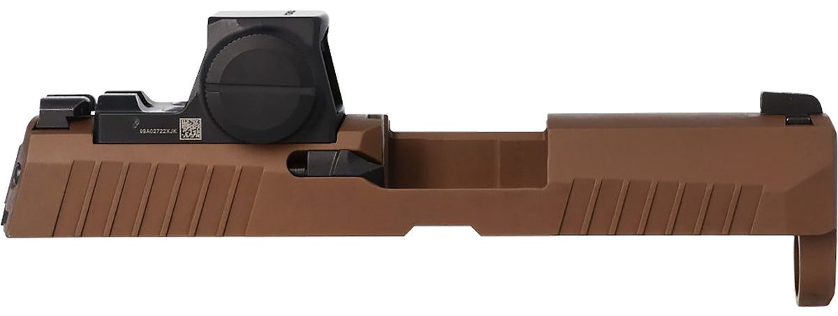 Sig Sauer 8901567 P320 RXP X-Series Compact Slide Assembly 9mm Luger Coyote Brown with ROMEO-X Pro Optic 3.6" Barrel Compatible
