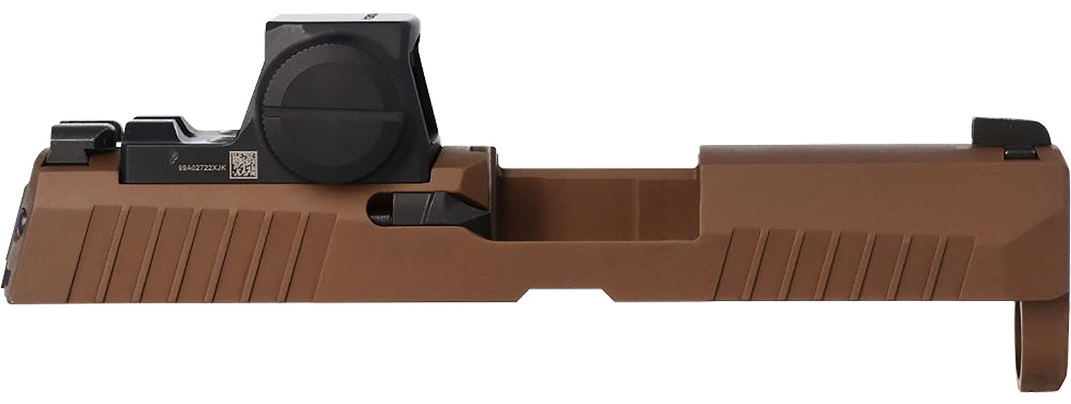 Sig Sauer 8901567 P320 RXP X-Series Compact Slide Assembly 9mm Luger Coyote Brown with ROMEO-X Pro Optic 3.6" Barrel Compatible