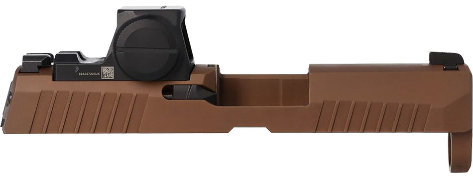 Sig Sauer 8901567 P320 RXP X-Series Compact Slide Assembly 9mm Luger Coyote Brown with ROMEO-X Pro Optic 3.6" Barrel Compatible