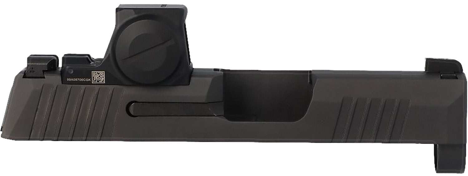 Sig Sauer 8901555 P365 9mm Luger Black Cerakote Stainless Steel Serrated Replacement Slide