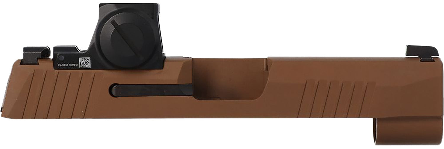Sig Sauer 8901559 P365XL 9mm Luger Coyote Tan Cerakote Stainless Steel Serrated Replacement Slide