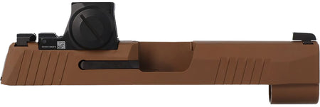 Sig Sauer 8901559 P365XL 9mm Luger Coyote Tan Cerakote Stainless Steel Serrated Replacement Slide