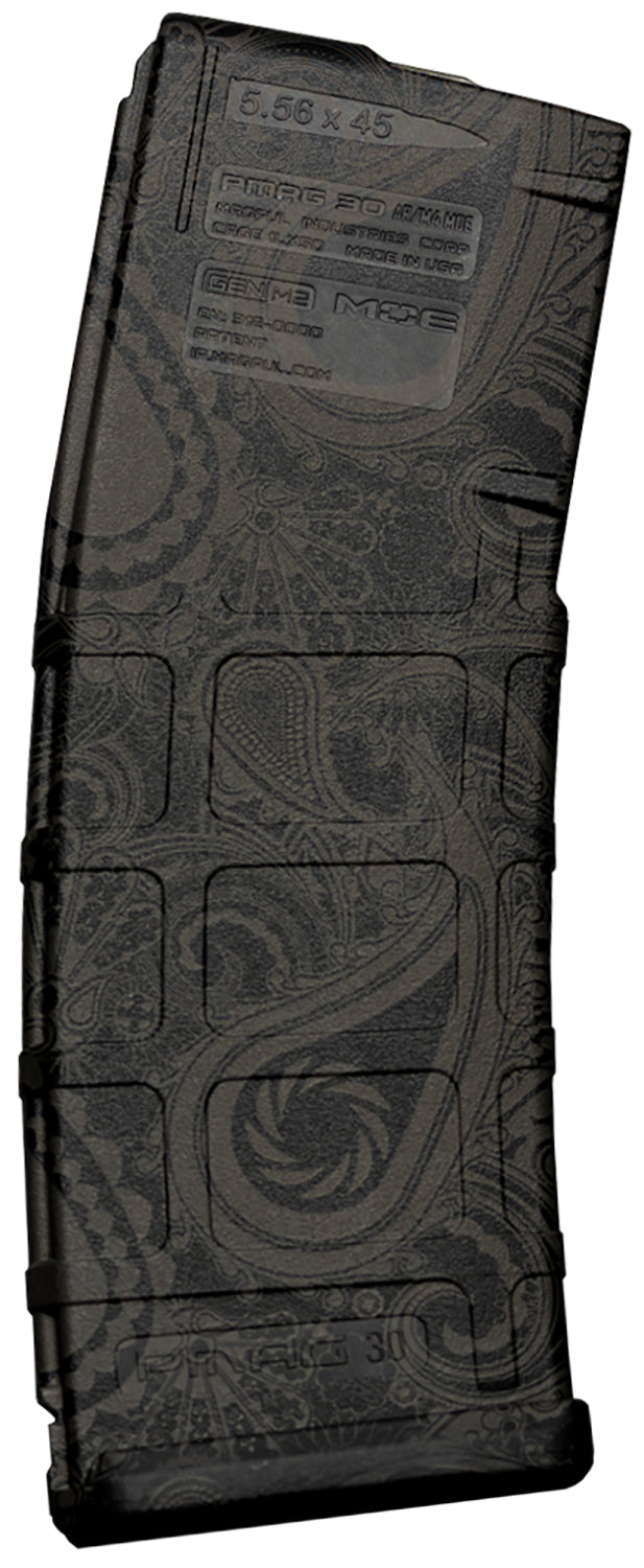Weapon Works 228099 PMAG GEN M2 MOE 30-Round AR/M4 Laser Paisley Polymer Magazine