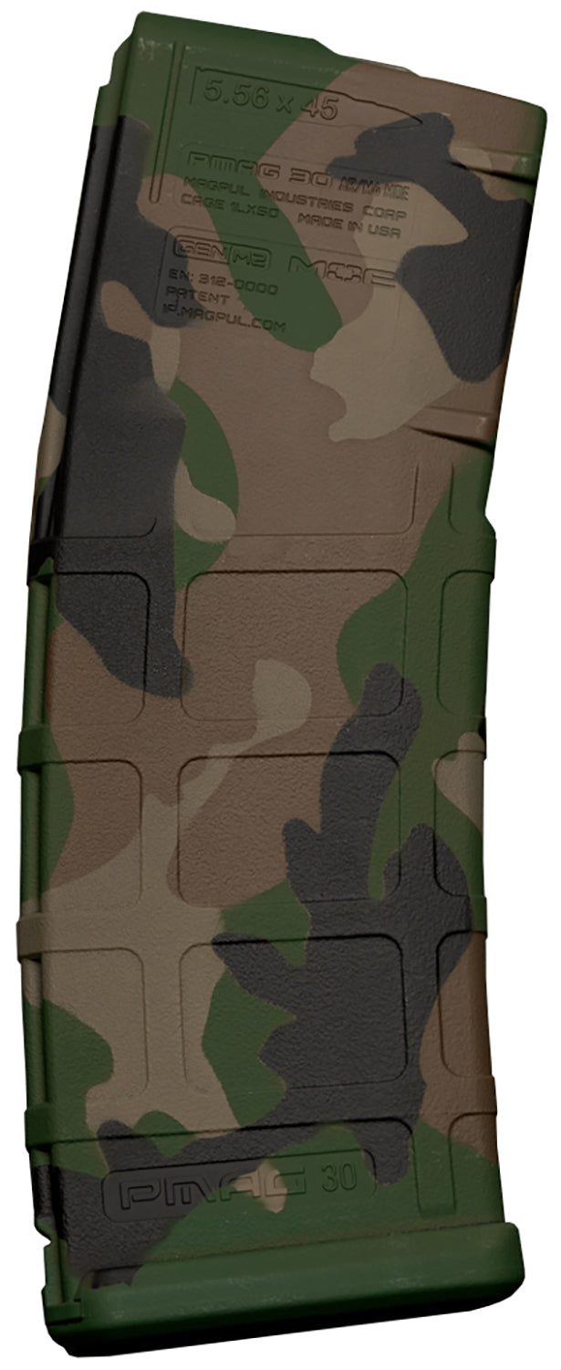 Weapon Works 228034 PMAG GEN M2 MOE 30-Round AR/M4 M81 Woodland Polymer Magazine