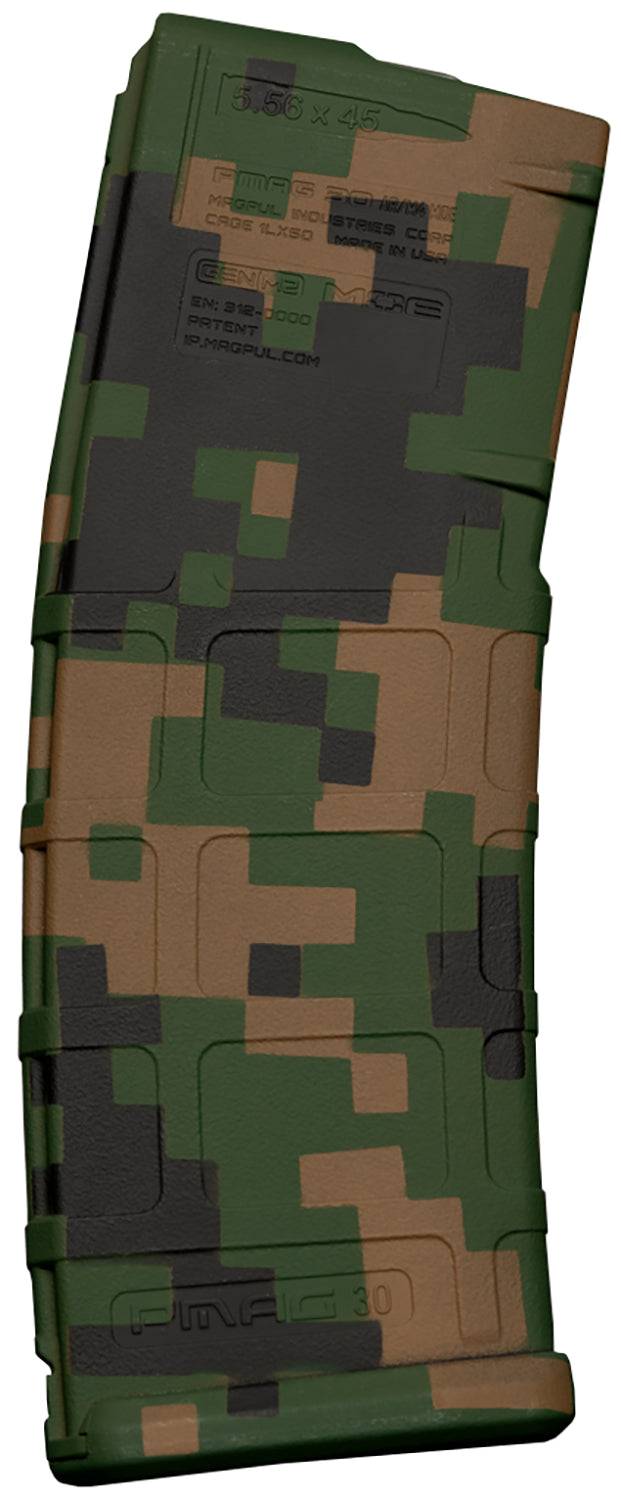 Weapon Works 228047 PMAG GEN M2 MOE 30-Round AR/M4 Marpat Woodland Polymer Magazine