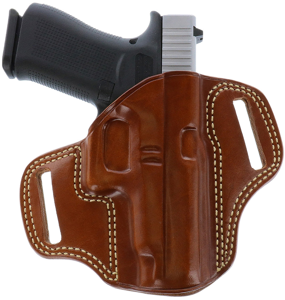 Galco Combat Master OWB Holster Tan Leather Fits Colt King Cobra Right Hand