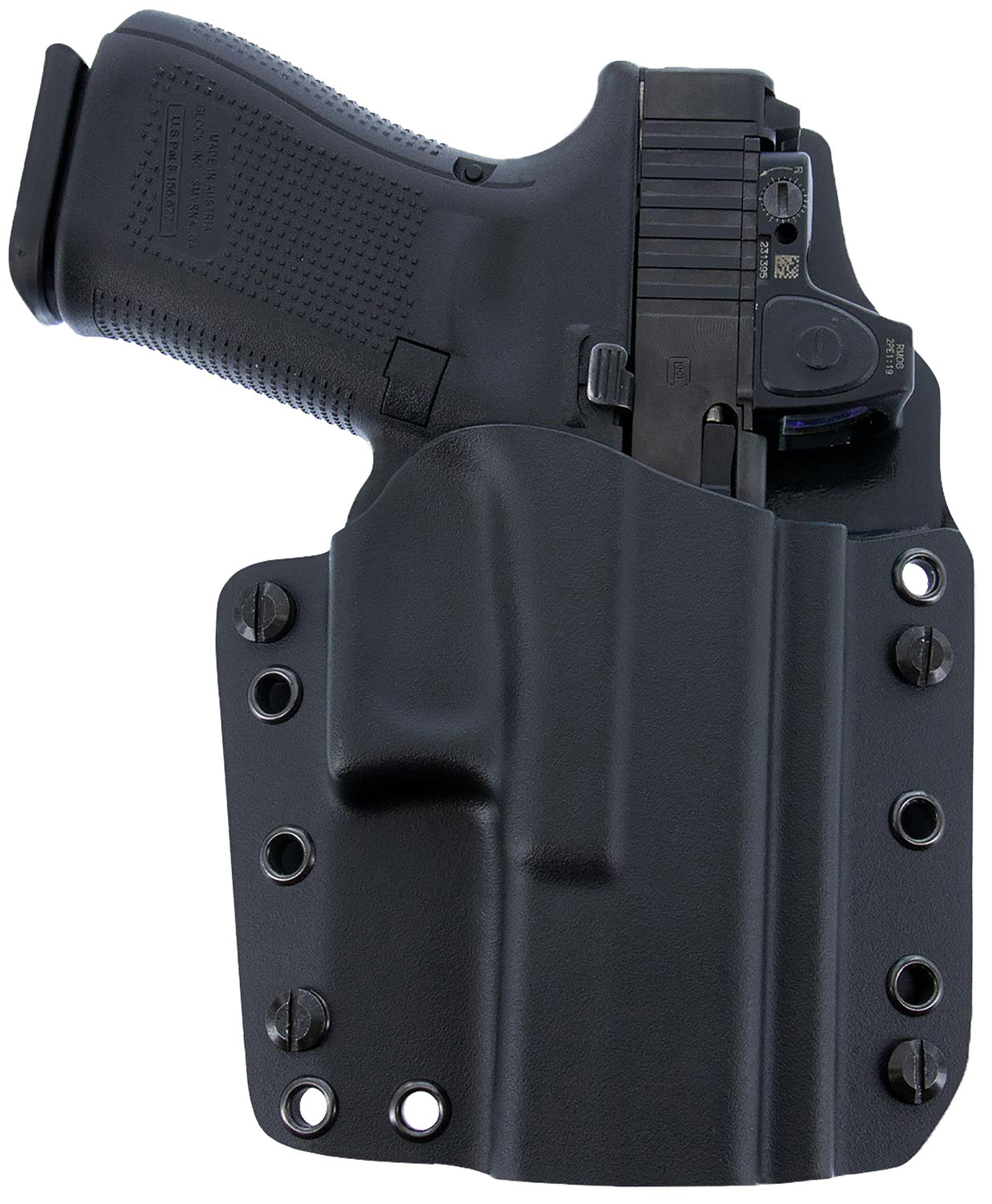 Galco Corvus IWB/OWB Convertible Holster Black Kydex Fits Springfield Echelon Right Hand