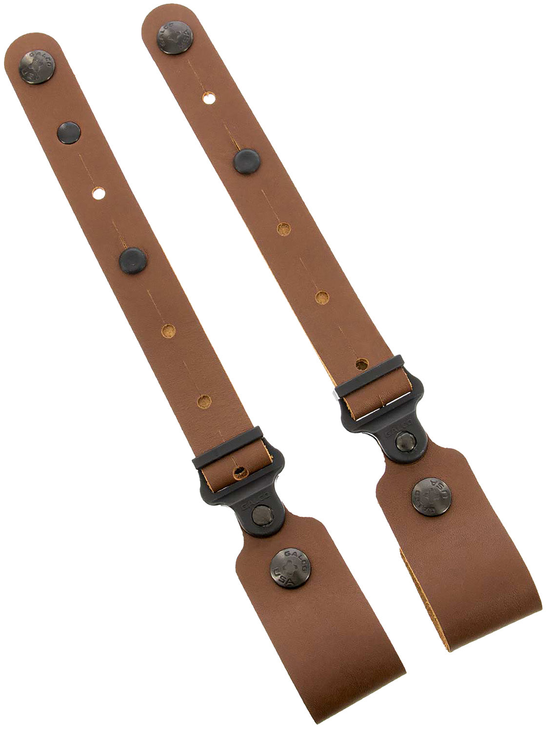 Galco Horizontal Shoulder System Tie Down Set 2.0 Tan Full Grain Leather Ambidextrous