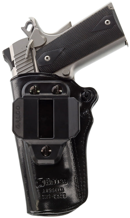 Galco Speed Master 2.0 Paddle Belt Holster Black Leather Fits Sig Sauer P365XL Right Hand