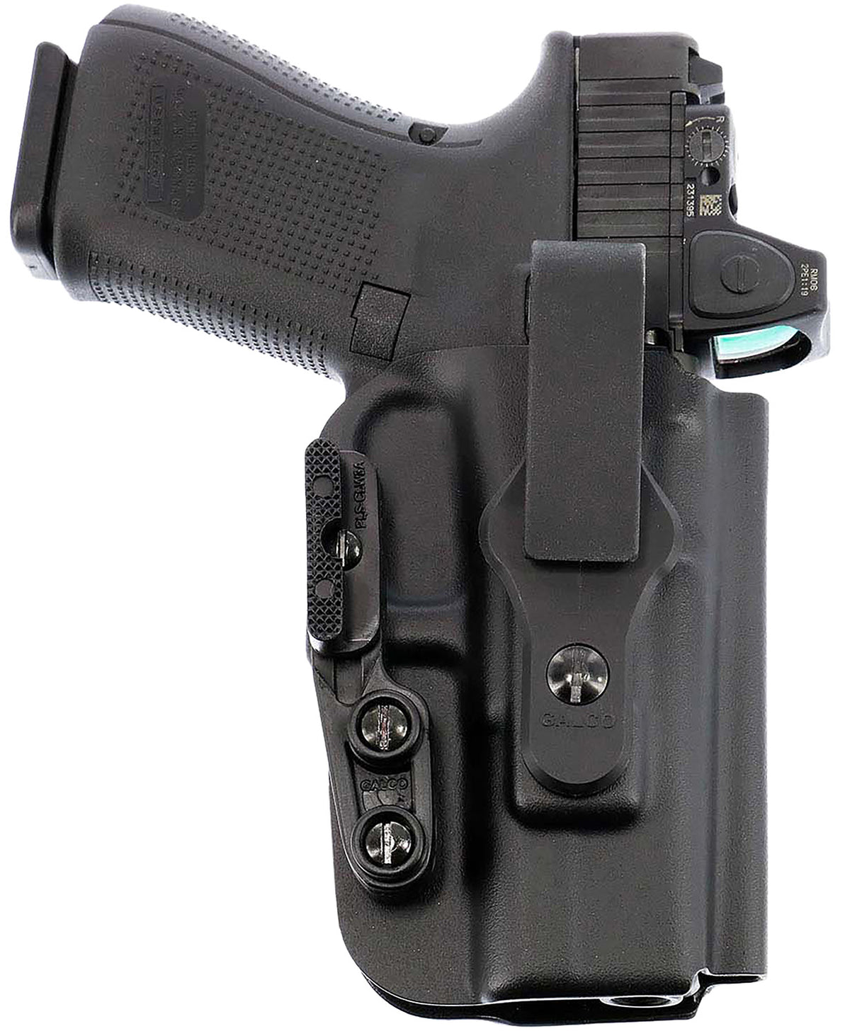 Galco TR3224RB Triton 3.0 IWB Black Holster Fits Glock 17 Gen1-5 and 22 Gen2-4