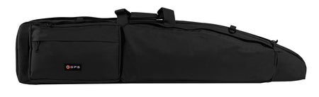 GPS Bags GPSDBRC42BLK Double Bolt Rifle Case 42" Black Holds 2 Scoped Rifles with MOLLE Webbing
