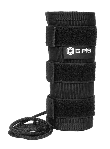 GPS Bags GPST8006B Suppressor Cover Tactical 6" Black 1000D Nylon with Heat Resistant Lining