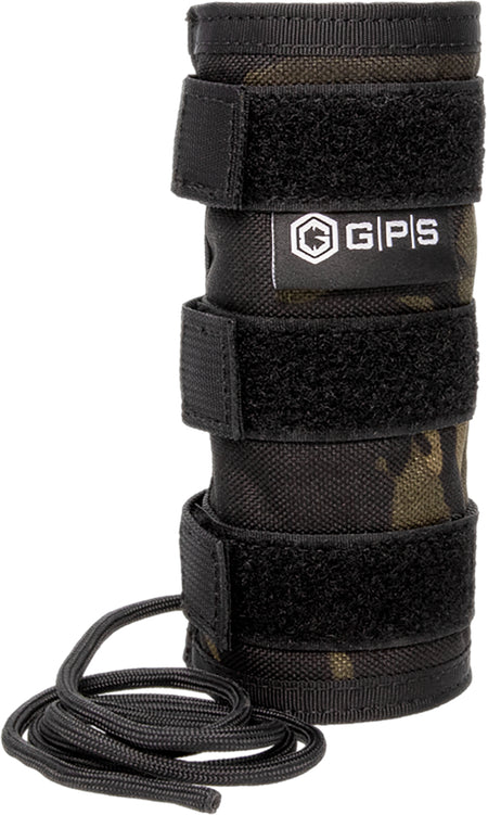 GPS Bags GPST8006MC Suppressor Cover Tactical 6" Multi-Cam 1000D Nylon with Tether Line