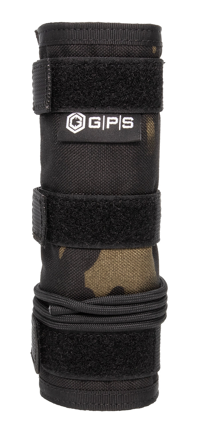 GPS Bags GPST80075MC Suppressor Cover Tactical 7.5" Multi-Cam 1000D Nylon with Tether Line