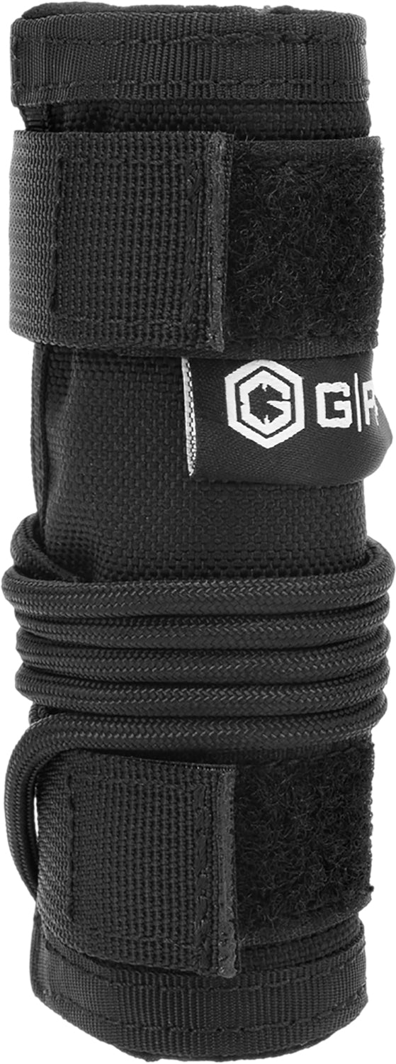 GPS Bags GPST80022LR5B Tactical Suppressor Cover 22 LR Black 1000D Nylon with Tether Line