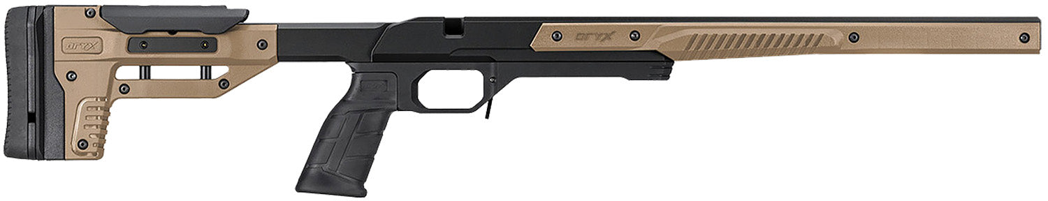 MDT Oryx Sportsman Flat Dark Earth Aluminum Chassis for Ruger American Short Action 32.25 Inch