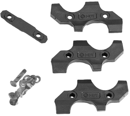 MDT 105248BLK M-LOK Spare Round Holder Black Polymer Multi-Caliber
