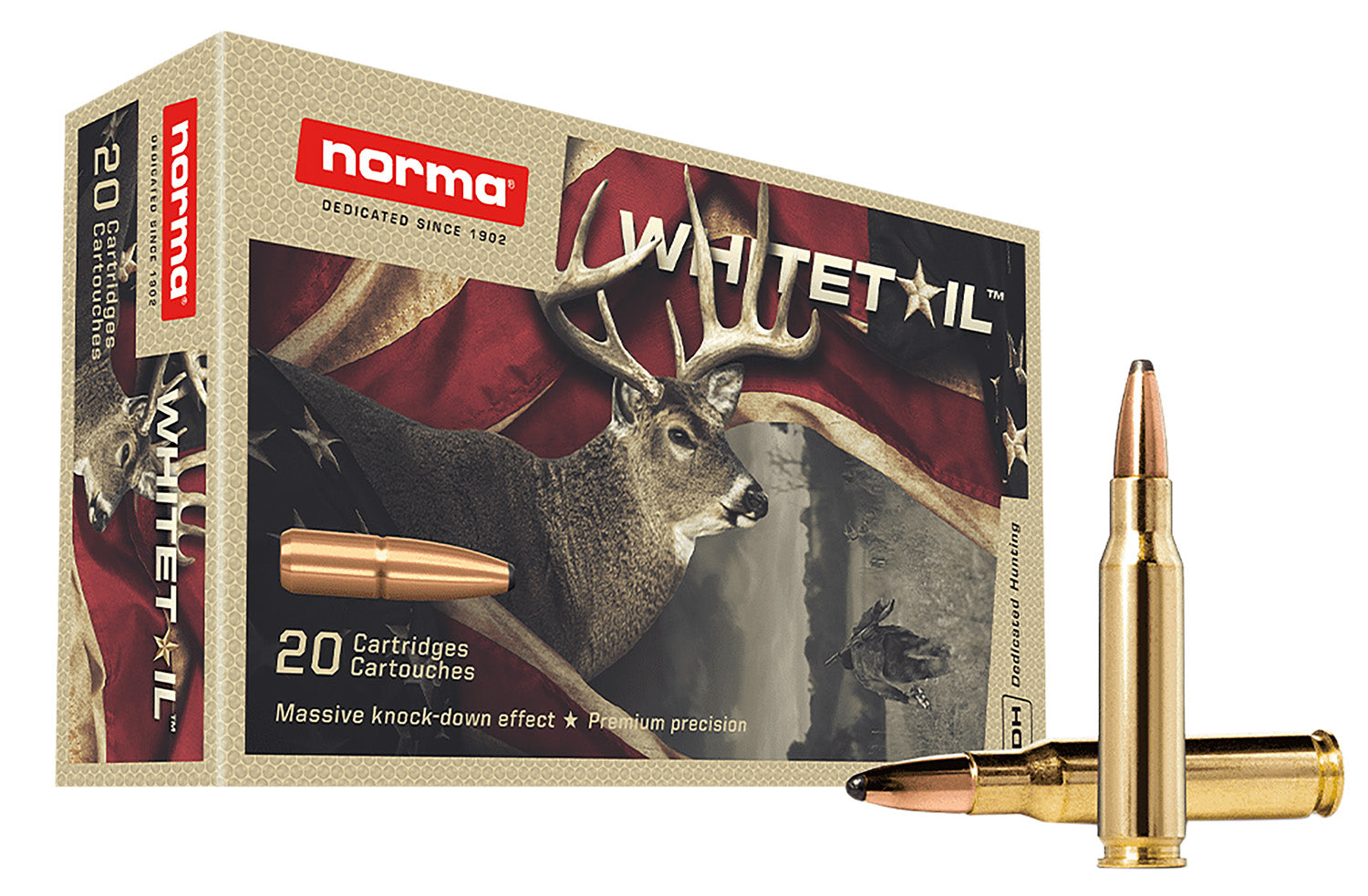 Norma Whitetail .30-30 Winchester 150 gr JSP ammo
