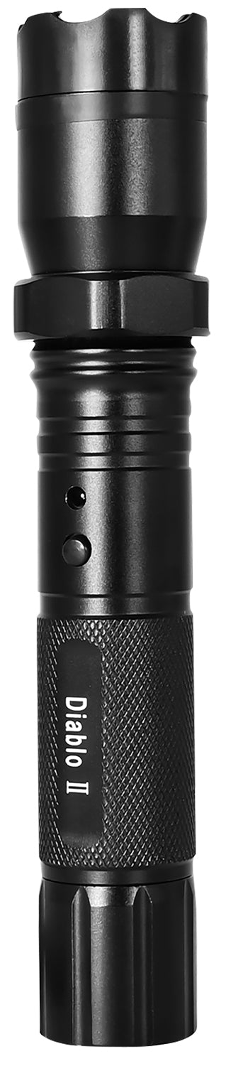 Guard Dog Diablo II Stun Gun Black with 320-Lumen Flashlight and Safety Strap