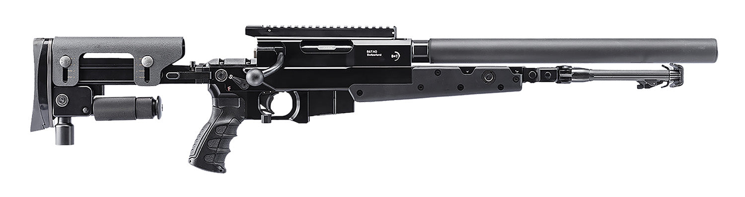 B&T Firearms BTAPR86SKIT APR 8.6 Blackout 10+1 12" Barrel, Black Hardcoat Anodize Receiver, Black Folding Stock, Black Polymer Gip
