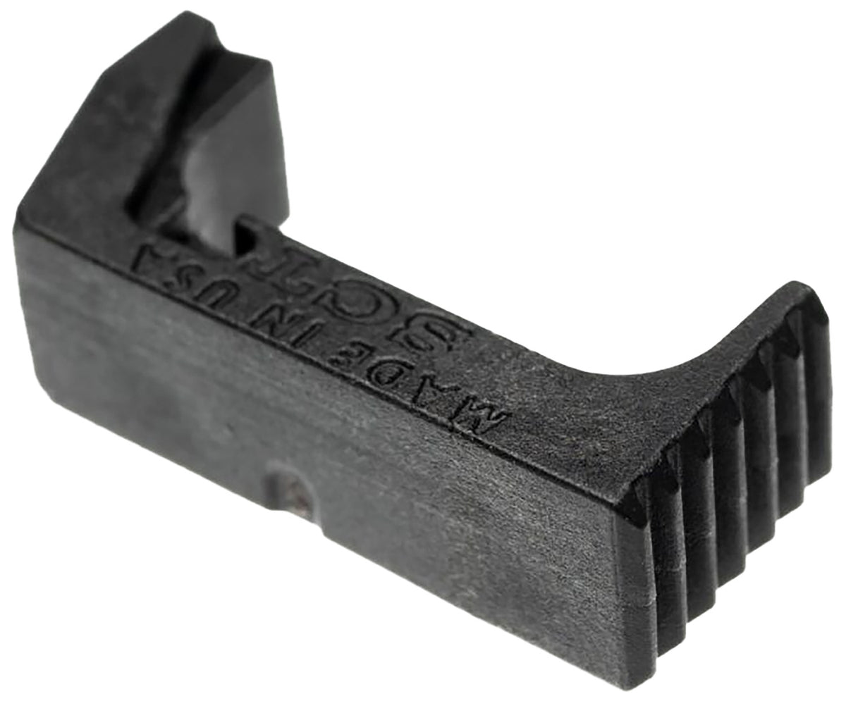 SCT Manufacturing Sub Compact Mag Catch for Glock 43X Magazines - Black Plastic
