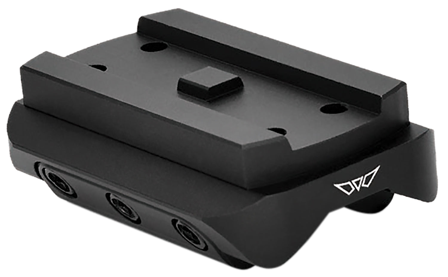 Warne 6111M Mini Red Dot Shotgun Rib Mount Black Anodized - Fits Holosun/Sig Romeo5/Aimpoint Micro H1-H2/T1-T2