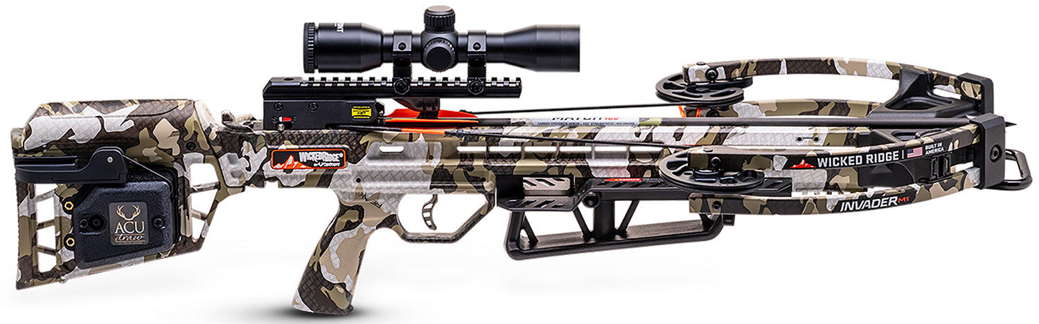 TenPoint Invader M1 ACUdraw Pro-View 400 Crossbow Package Peak XT