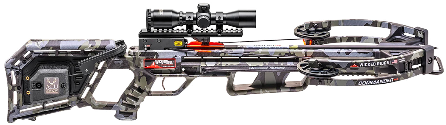 TenPoint Commander M1 ACUdraw Multi-Line Scope Crossbow Package Peak Camo