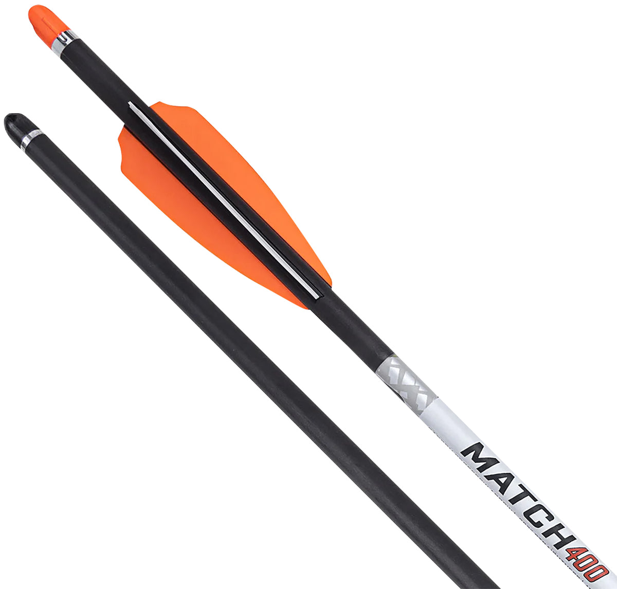 TenPoint Match 400 Carbon 20-Inch Crossbow Arrow Alpha Nock .004 Straightness Orange