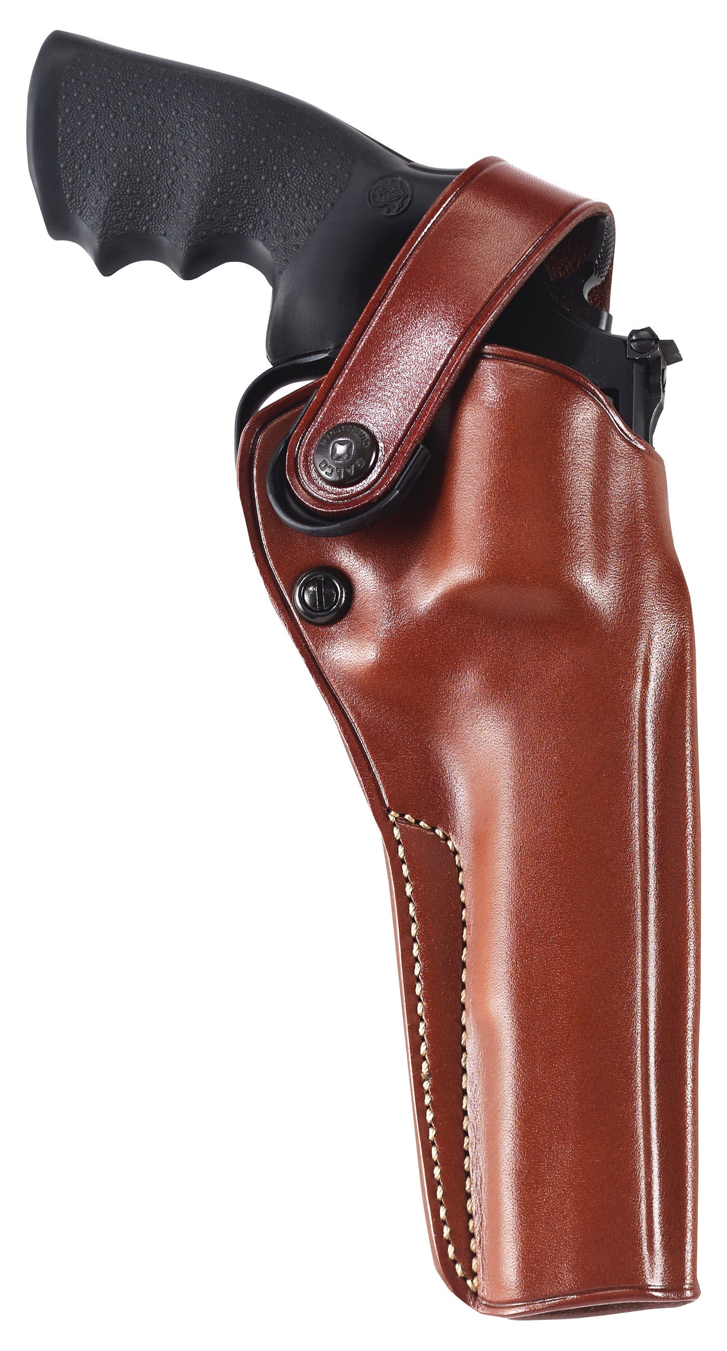 Galco DAO128 DAO OWB Tan Leather Holster Fits S&W N Frame Right Hand