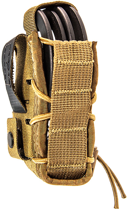 High Speed Gear 13DC10CB TACO Handcuff Holder Coyote Brown Nylon Adaptable Belt Mount Up to 2.25"