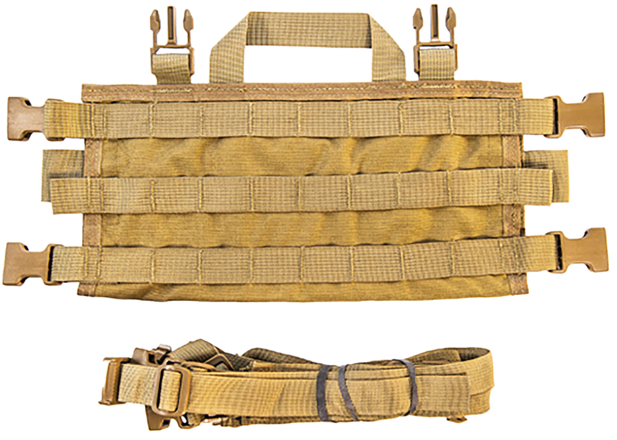 High Speed Gear 40SCR1CB AO Chest Rig Small Coyote with H-Harness
